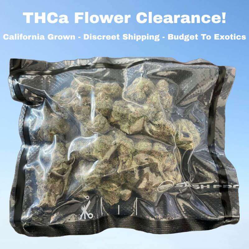 thca flower clearance
